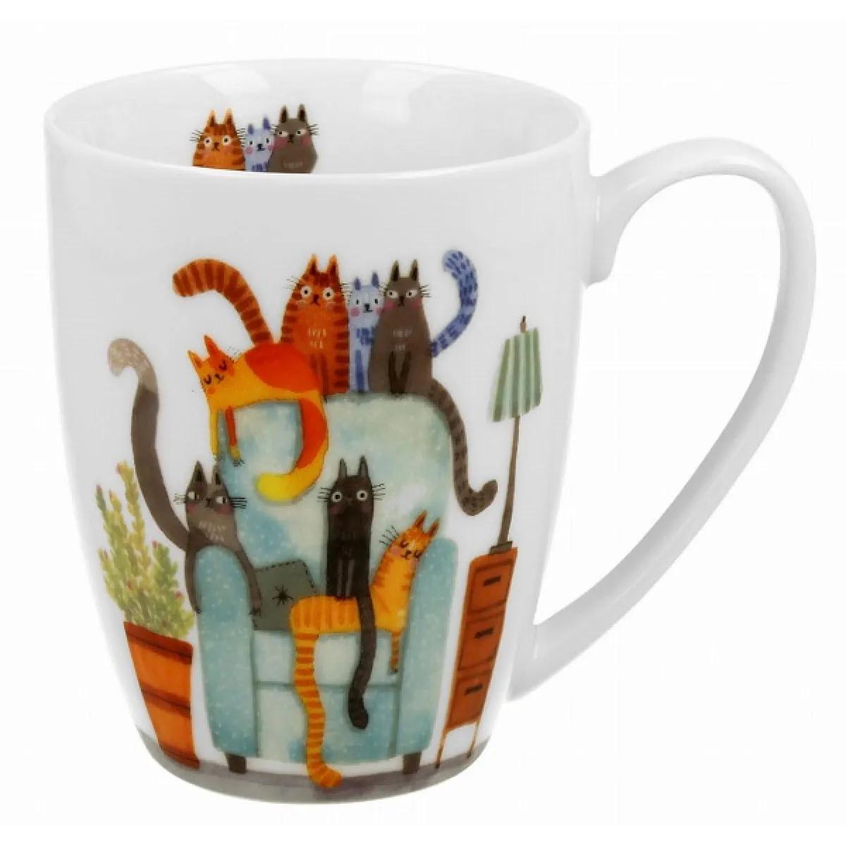 Šolja CAT'S WORLD - THE CHAIR 350ml 