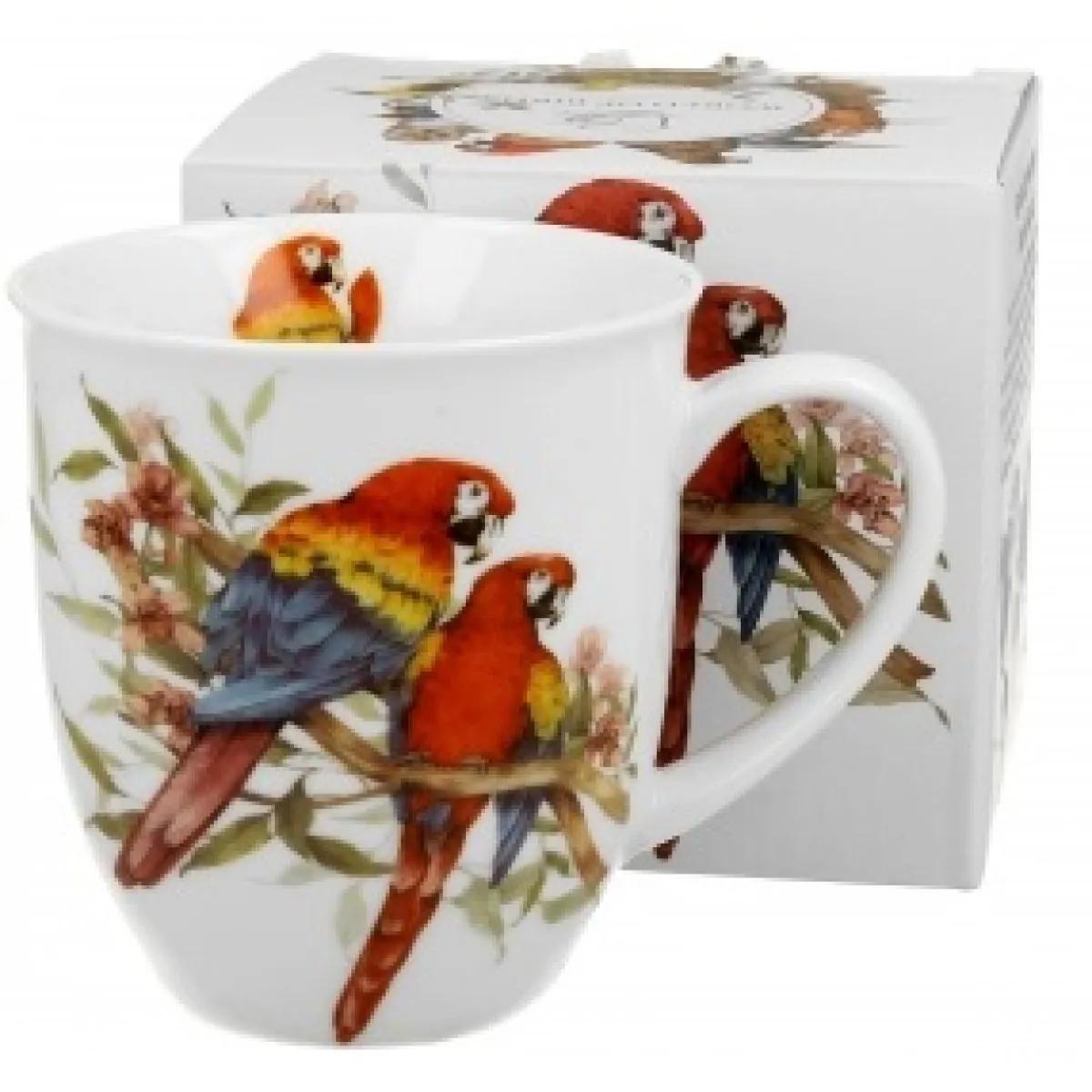 Šolja  BIRD'S WORLD - SCARLET MACAWS 400ml 