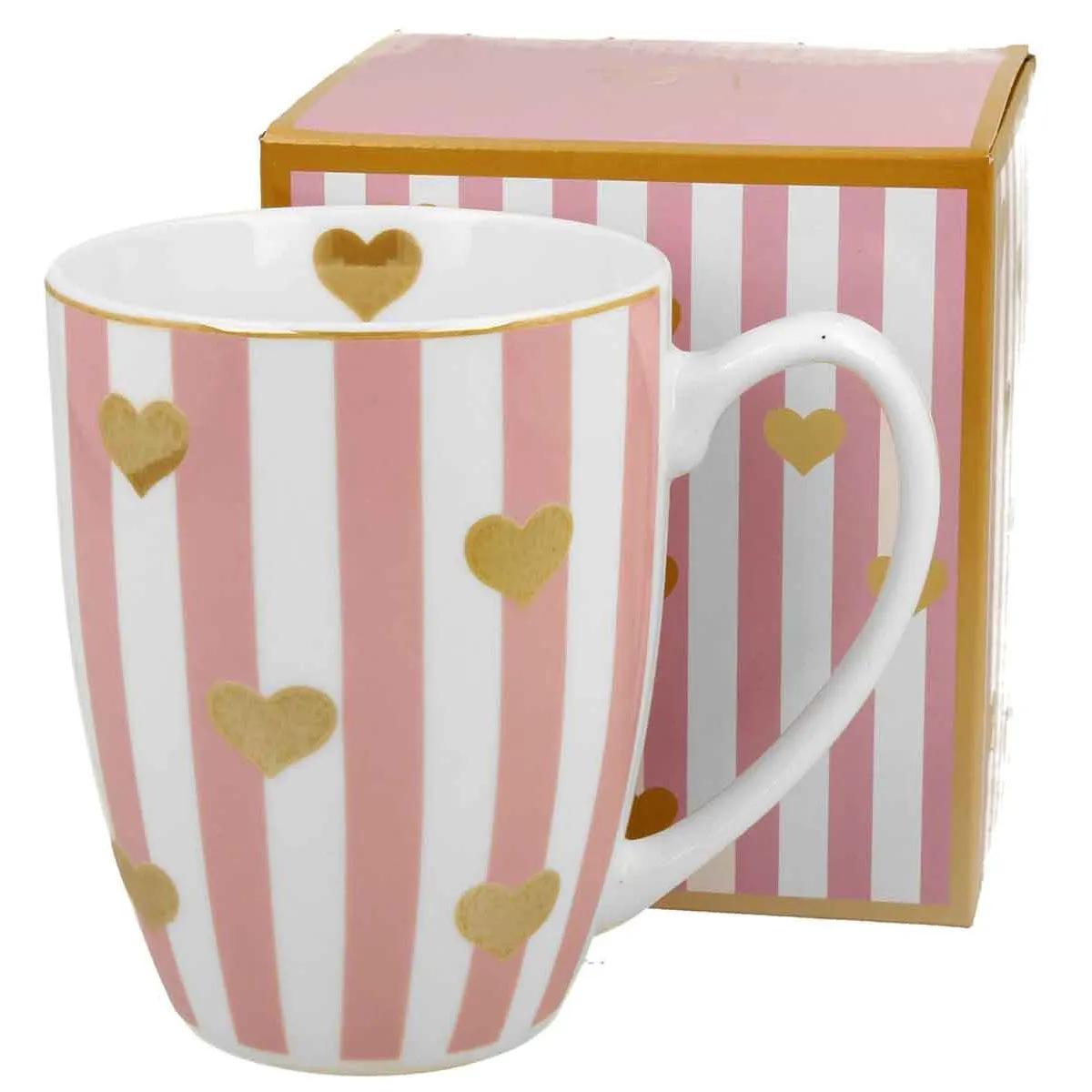 Šolja ROZE PRUGE u kutiji 