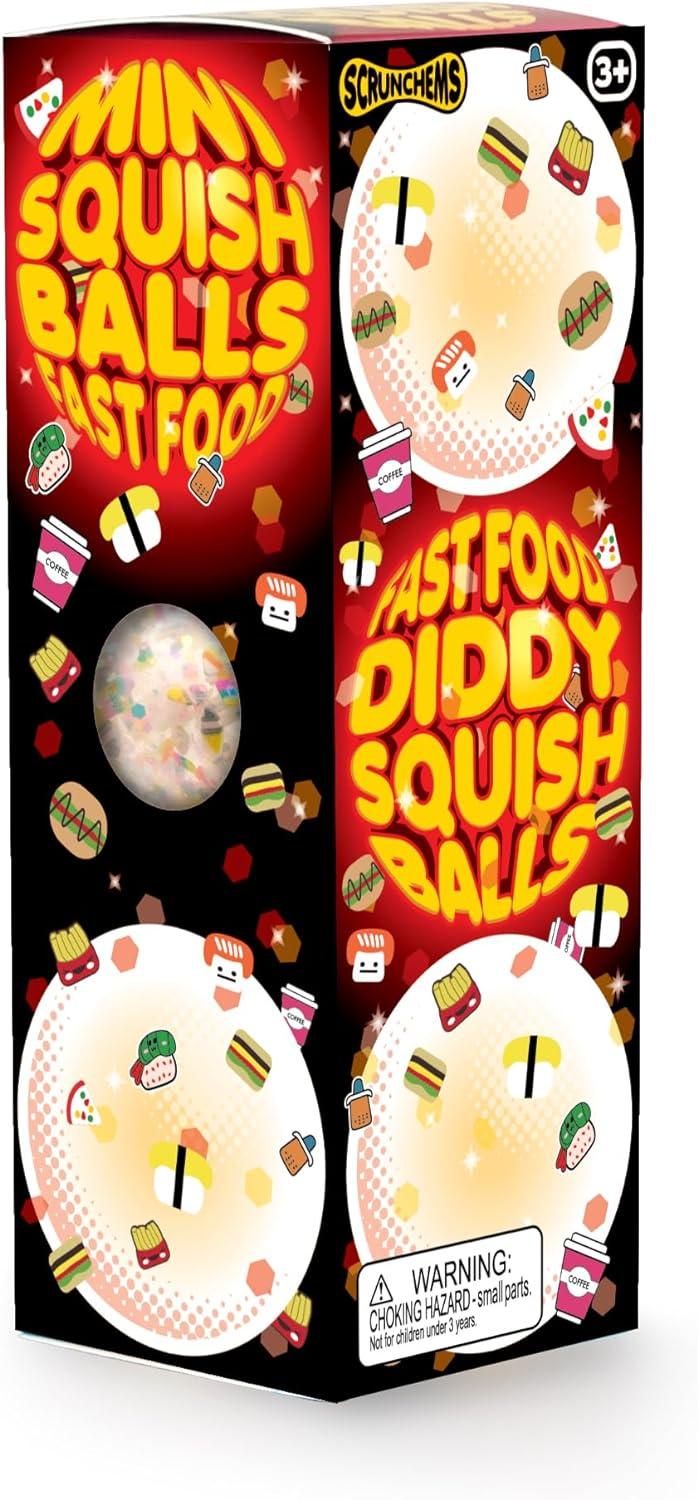 Antistres igračka SQUISH BALLS FAST FOOD 