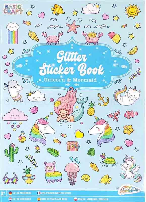 Set šljokičastih stikera 