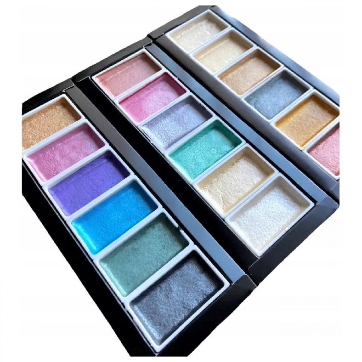 Set akrilnih boja 6 kom + četkica / TRI VRSTE 