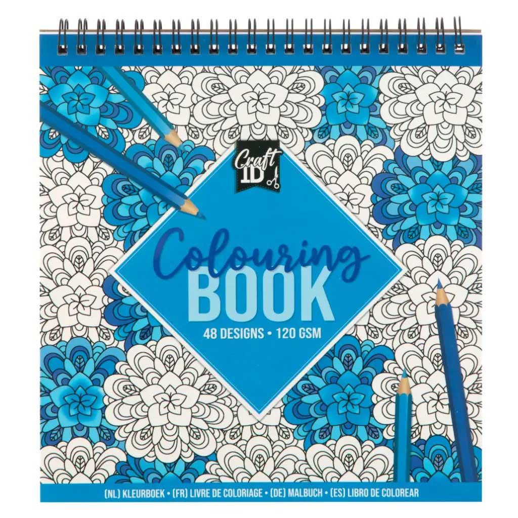 COLOURING BOOK 21X20CM, 120 GSM, 24 SHEETS, 2 ASS 