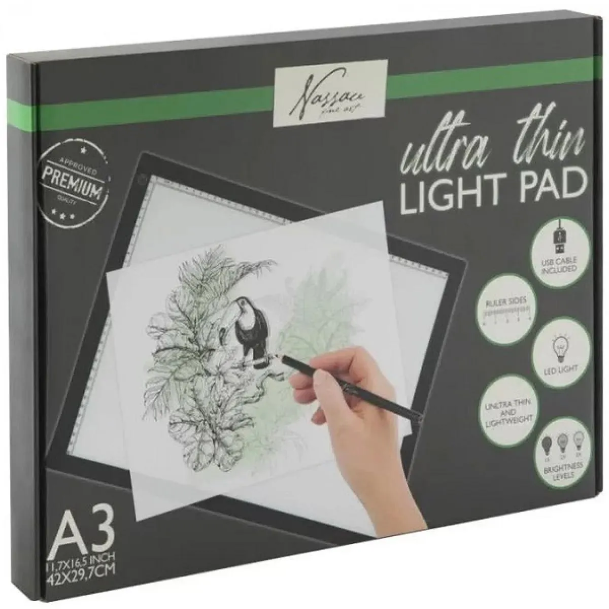 Svetleća LED tabla za crtanje USB 