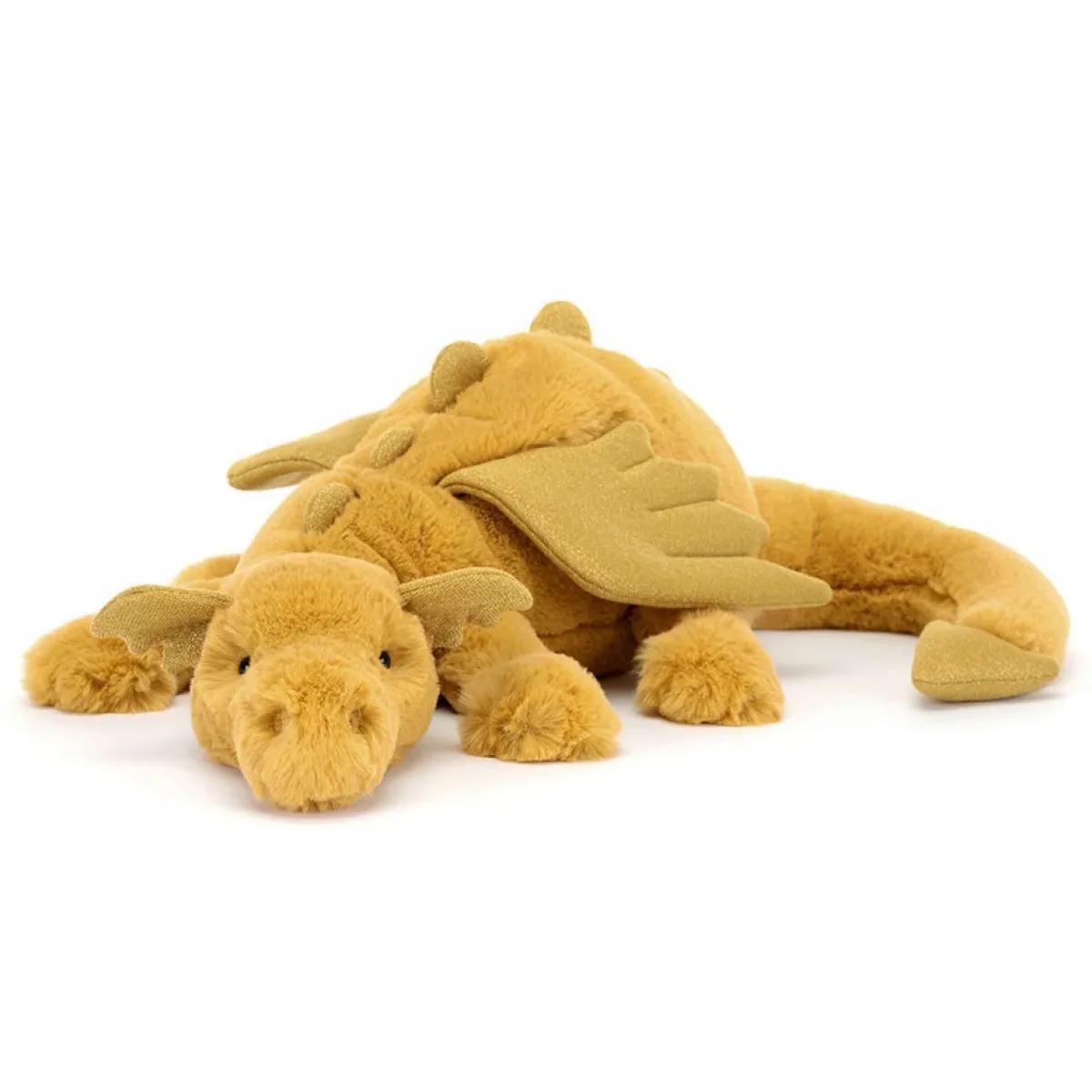 Plišana igračka ZLATNI ZMAJ  50x13cm 