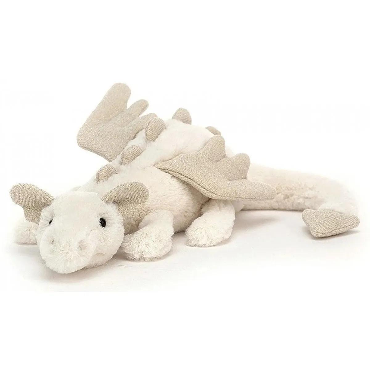 Plišana igračka BELI ZMAJ  26x7cm 