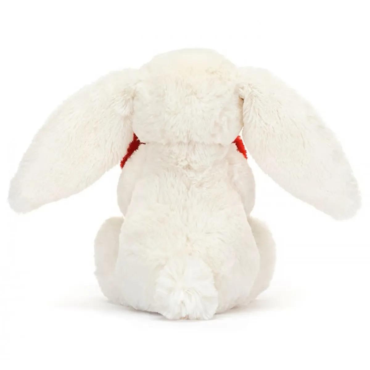 Plišana igračka ZEKA SA CRVENIM SRCEM 18x9cm 