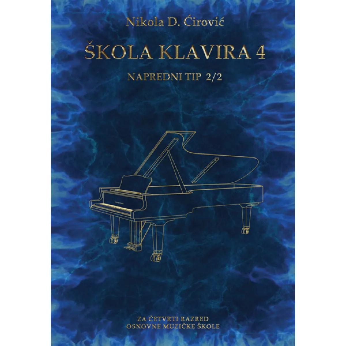 ŠKOLA KLAVIRA 4: NAPREDNI TIP 2/2 