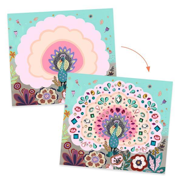 Kreativni set - slikanje kristalima WILD BEAUTY 