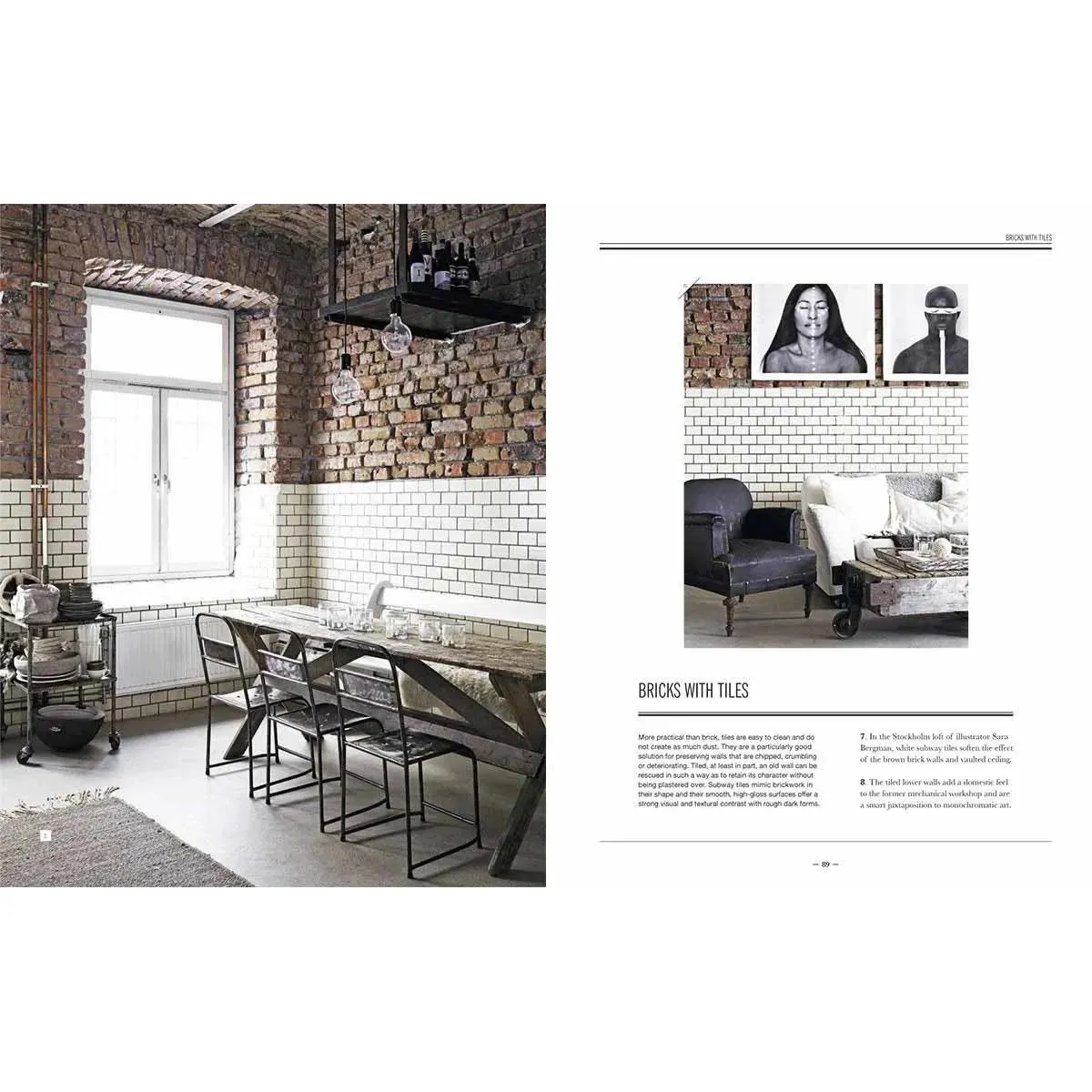INDUSTRIAL INTERIORS Iron & Wood 