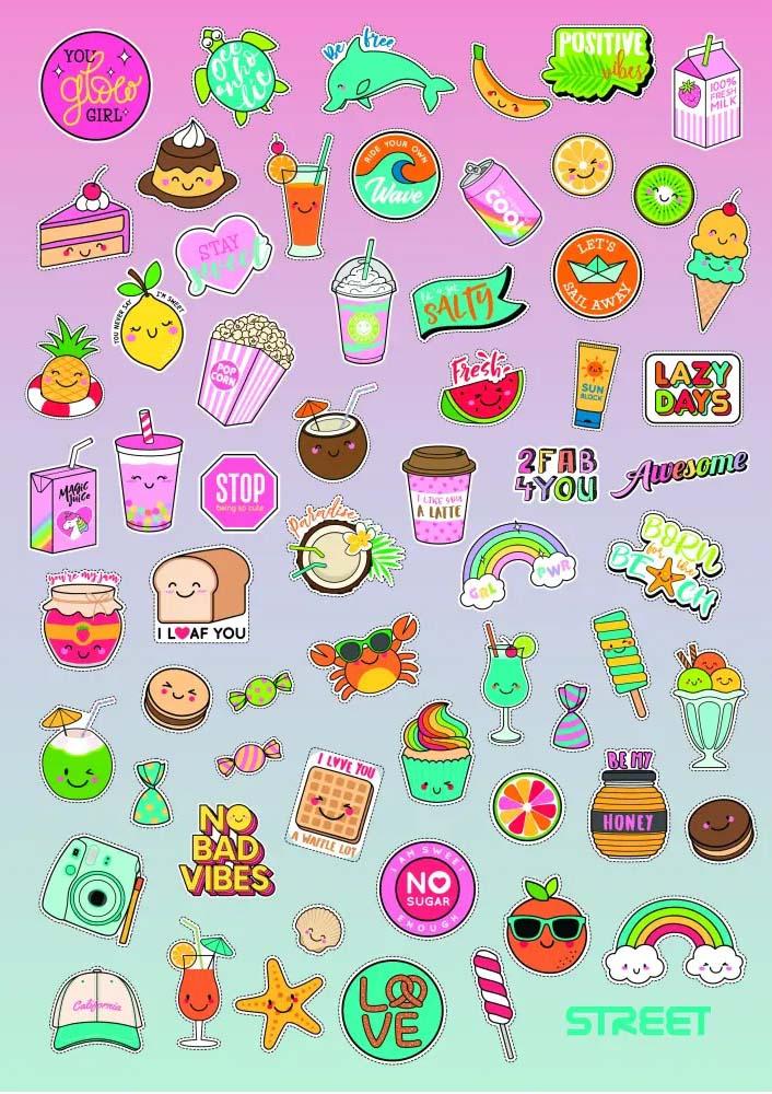 Sveska na kvadratiće A4 PATCH 54L (Više vrsta) 