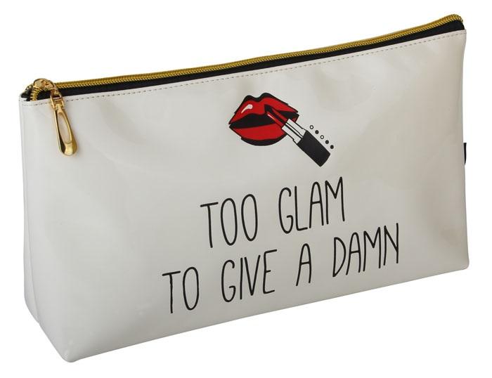 Neseser TOO GLAM TO GIVE A DAMN - 29x17cm 