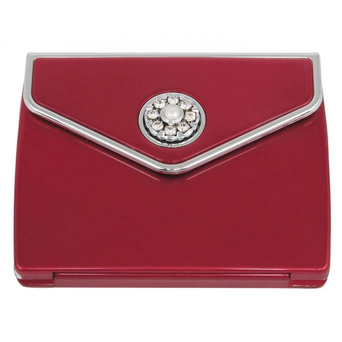 Ogledalce u obliku tašnice CRVENO 