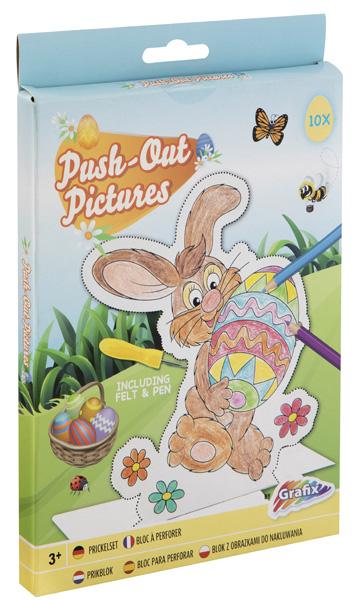 Uskršnji kreativni set za bojenje 15x20cm (10 slika) 