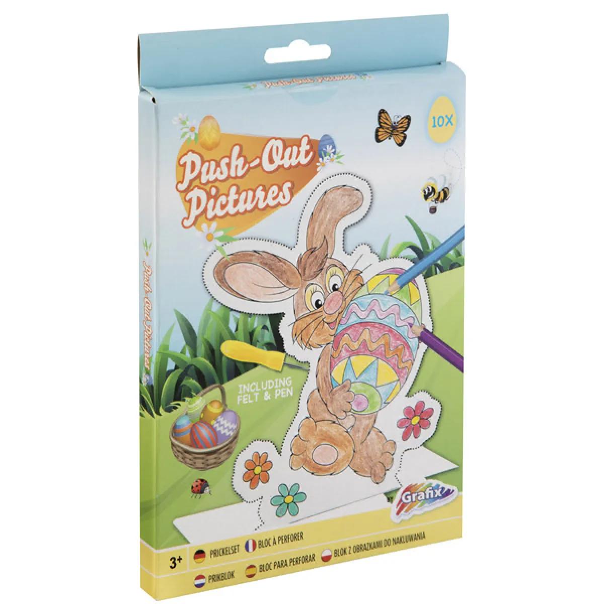 Uskršnji kreativni set za bojenje 15x20cm (10 slika) 