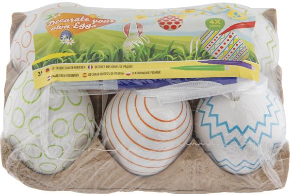 Uskršnji kreativni set UKRASI JAJA / DVE VRSTE 