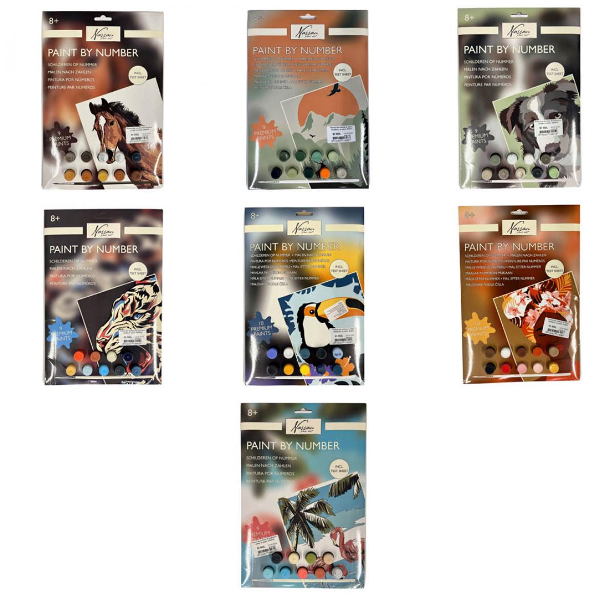 Oboj po bojama 32x22cm (više vrsta) 