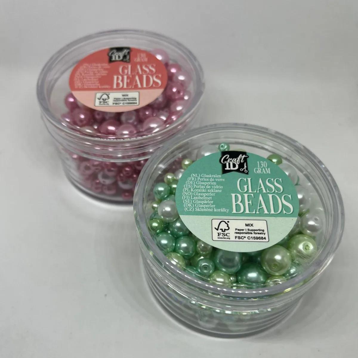 Set perli u četiri boje 130gr GRAFIX - (dve vrste) 