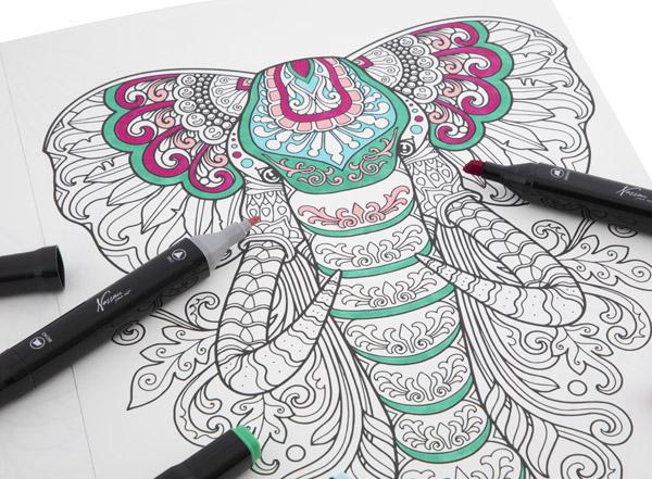 Kreativni set za bojenje ŽIVOTINJE 25x35cm - 16kom 