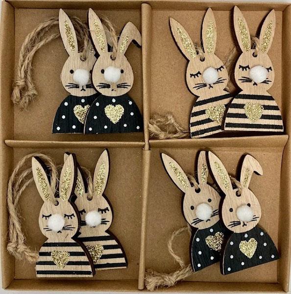 Uskršnji ukrasi SET 8 KOMADA / PET VRSTA 