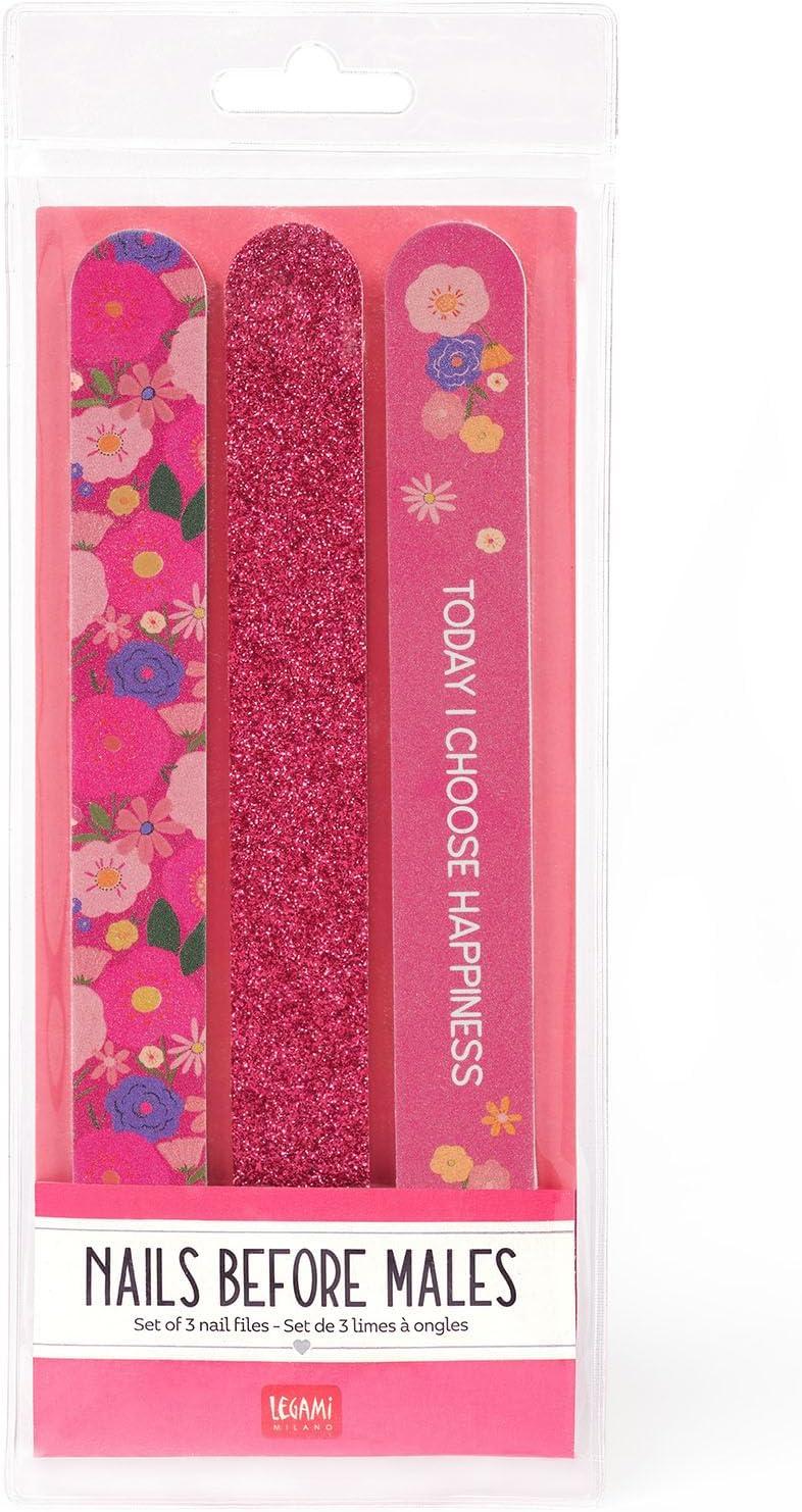 Set tri turpije za nokte FLOWERS 