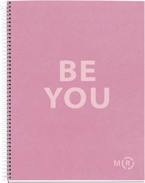 MIQUELRIUS sveska A4, TP kvadratići - ECO PINK 