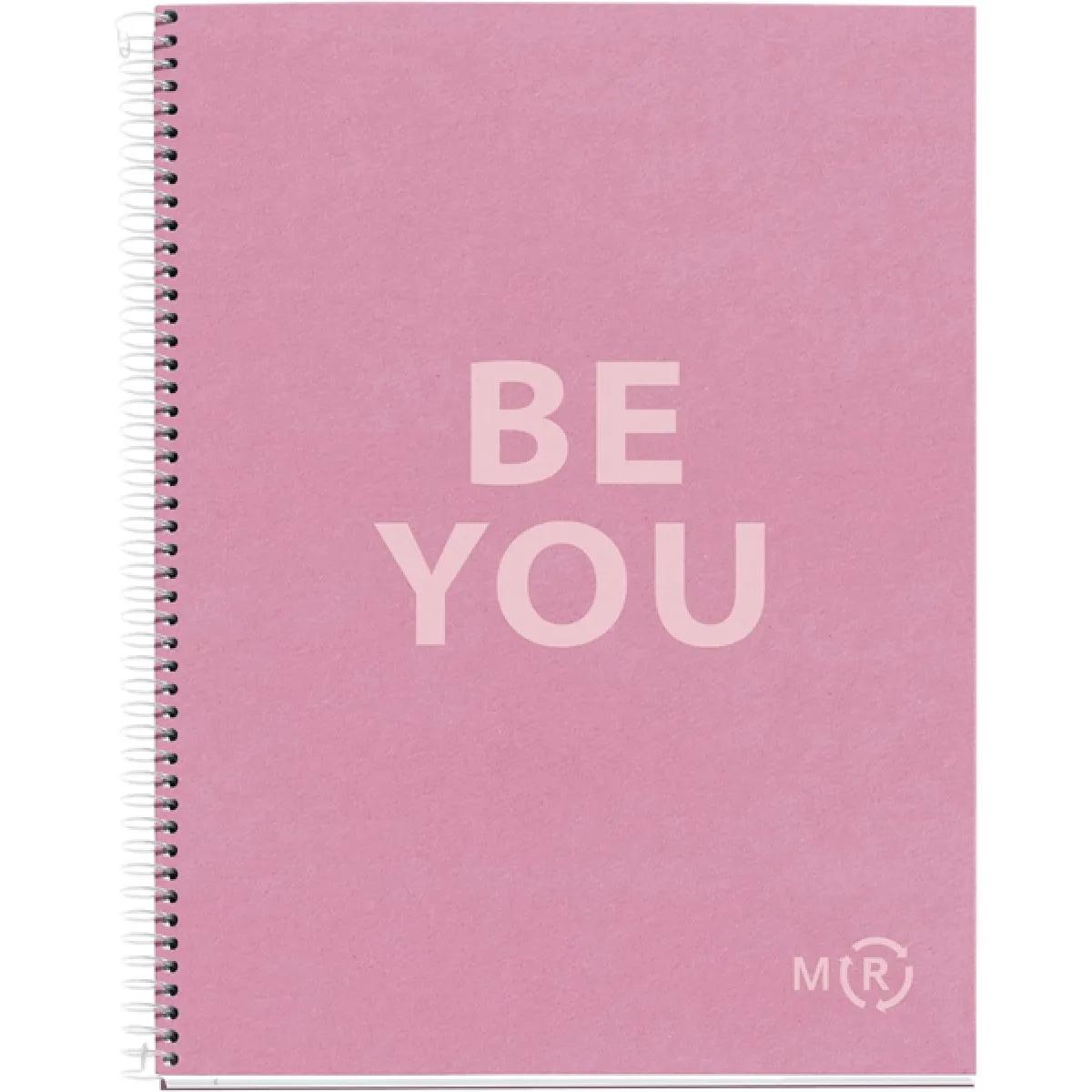 MIQUELRIUS sveska A4, TP kvadratići - ECO PINK 