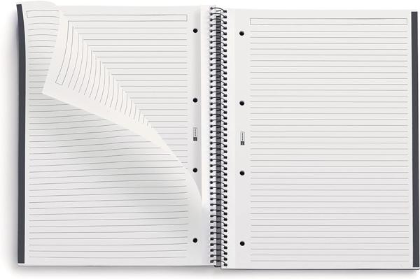 MIQUELRIUS sveska A4, TP linije - ECO ANTHRACITE 