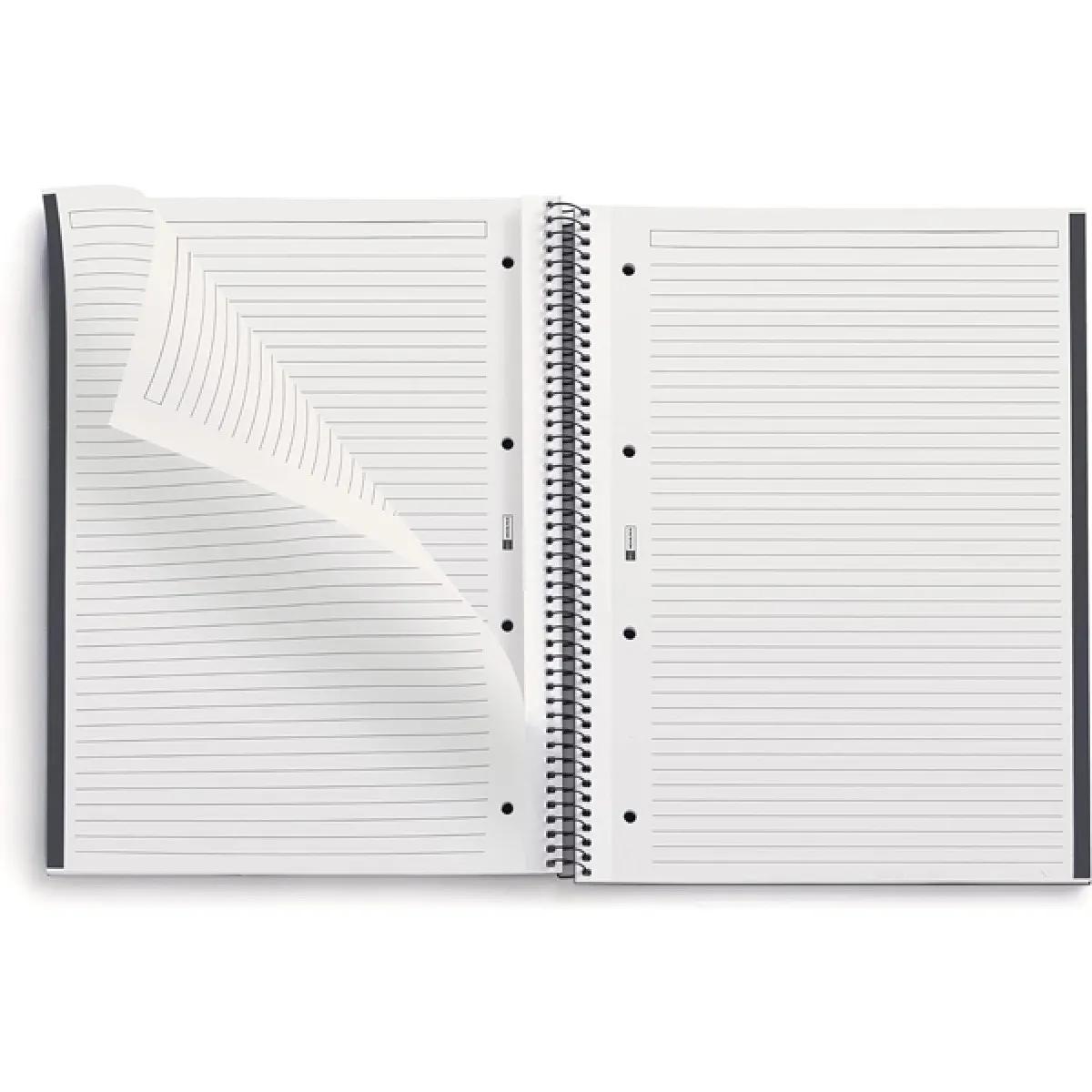 MIQUELRIUS sveska A4, TP linije - ECO ANTHRACITE 