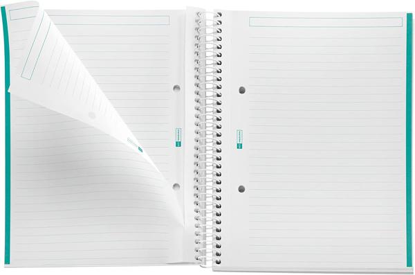 MIQUELRIUS sveska A5, TP linije -ECO EMERALD 
