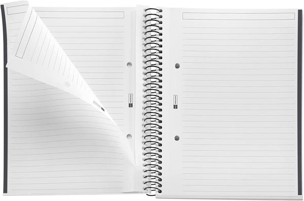 MIQUELRIUS sveska A5, TP linije -ECO ANTHRACITE 