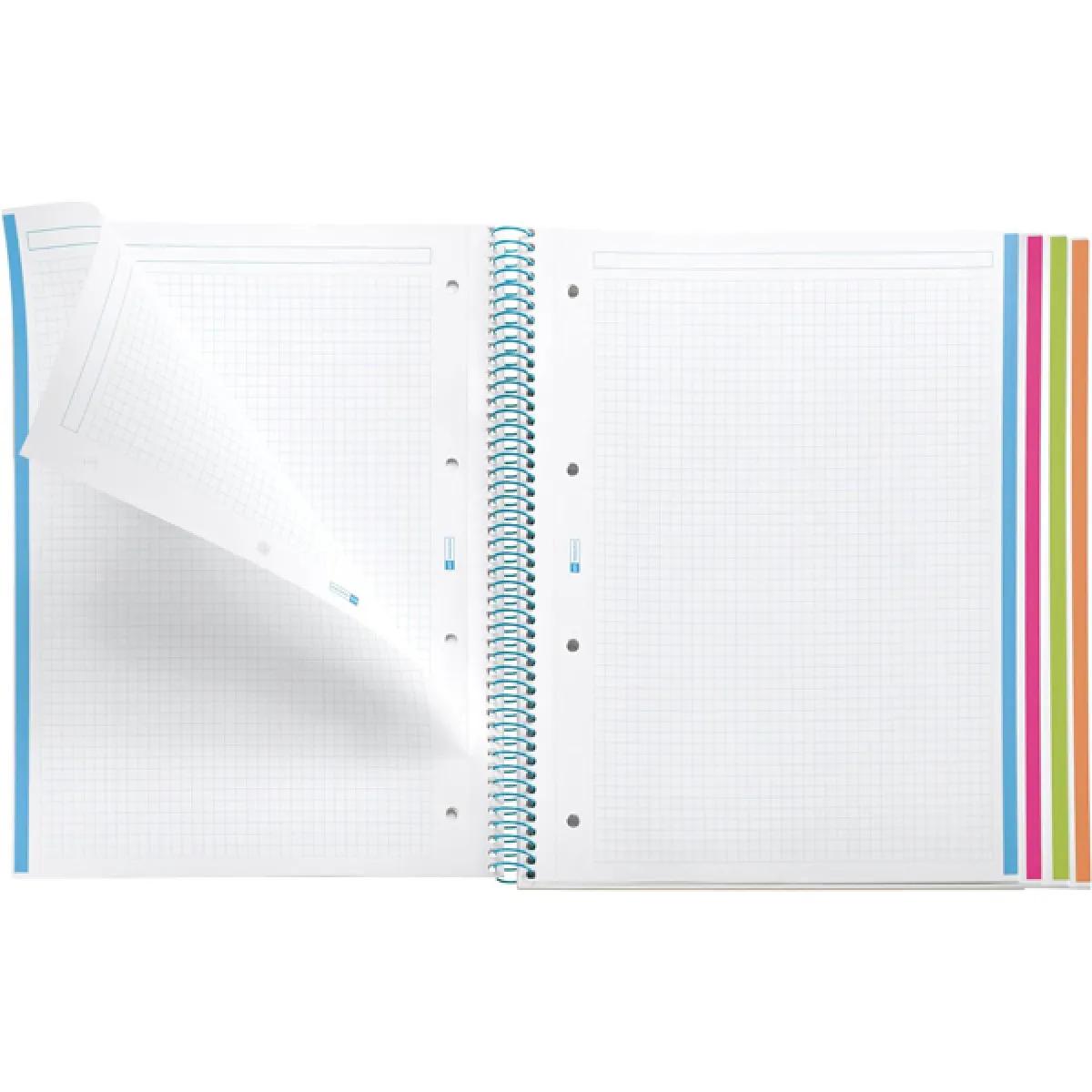 MIQUELRIUS sveska A4, kvadratići, TP -  WOW ARP 