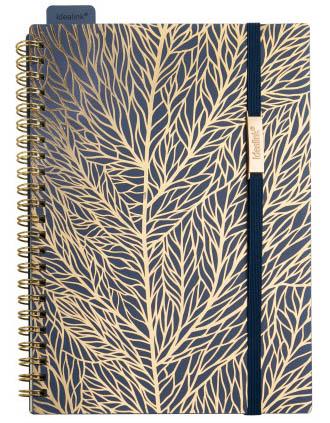 Sveska sa spiralom A6, 80 listova COLOR STYLE / ČETIRI VRSTE 