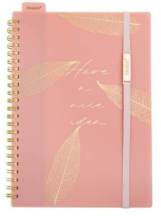 Sveska sa spiralom A6, 80 listova COLOR STYLE / ČETIRI VRSTE 