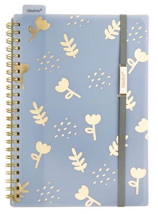 Sveska sa spiralom A6, 80 listova COLOR STYLE / ČETIRI VRSTE 