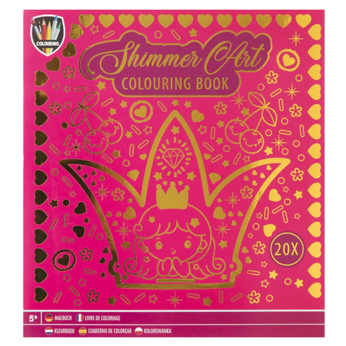 Kreativni set za bojenje SHIMMER ART 20strana / DVE VRSTE 