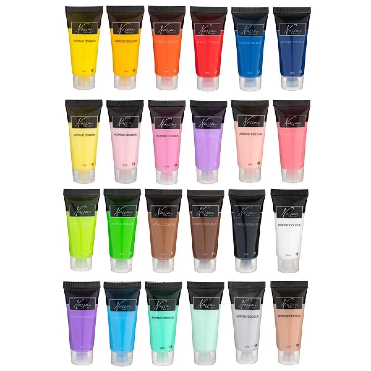 Akrilne boje 24x22ml 