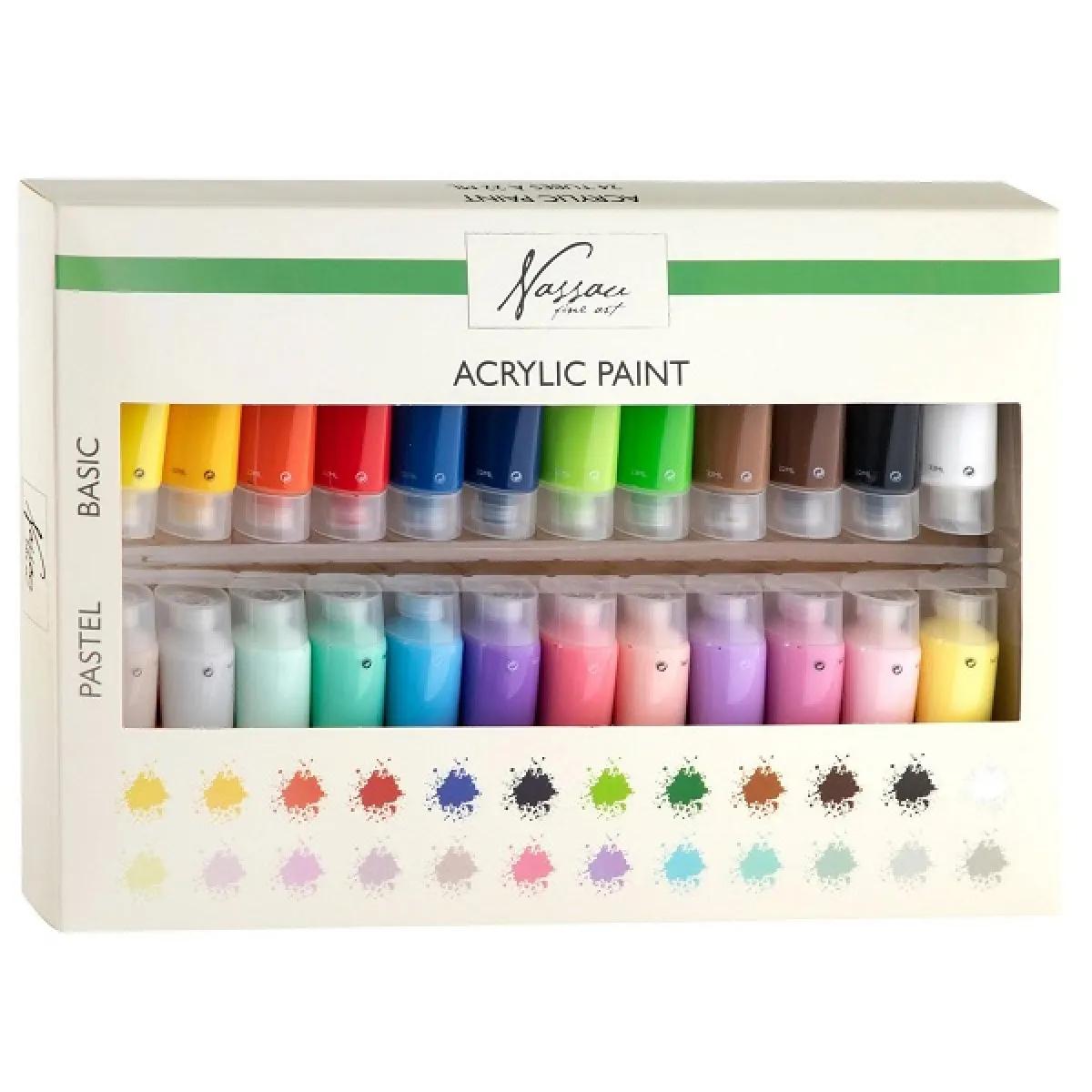 Akrilne boje 24x22ml 