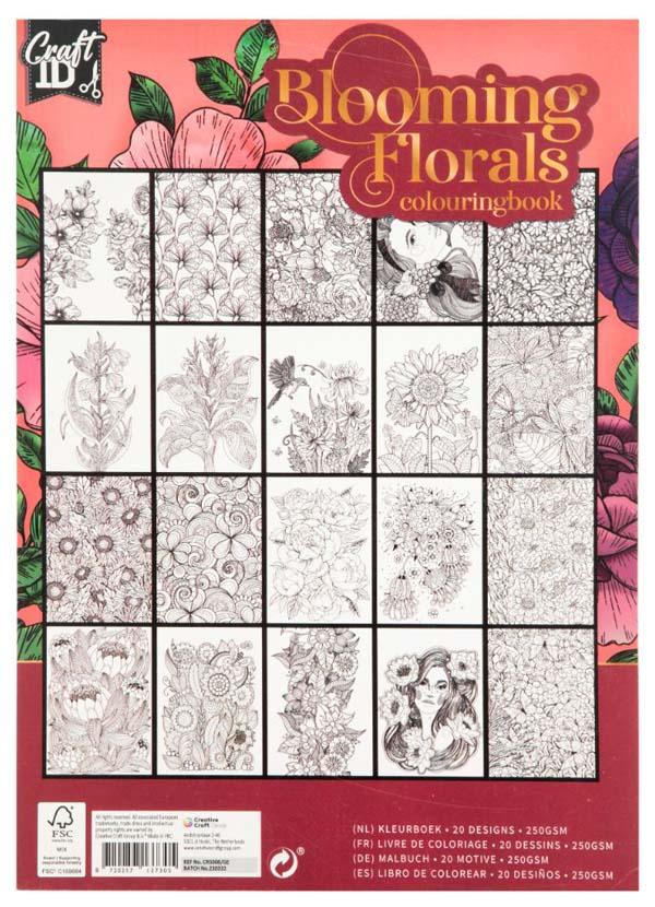 Bojanka za odrasle A4 CVEĆE 