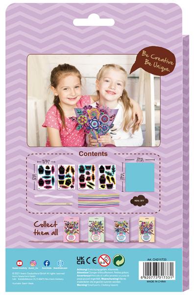 SCRATCH BOOK  knjiga grebalica BUKET MAFINA 