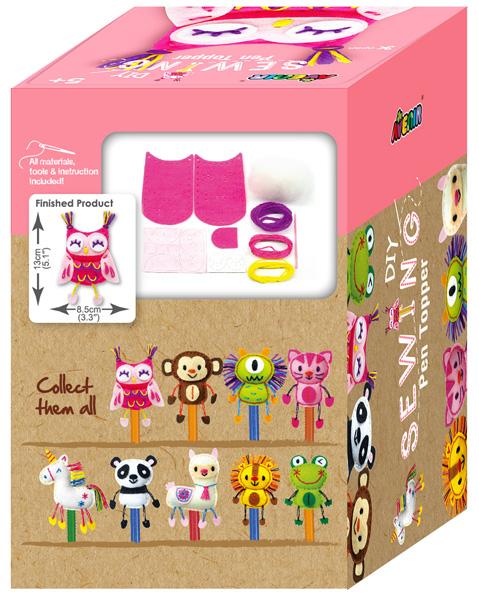 Kreativni set SAŠIJ TOPER - SOVA 