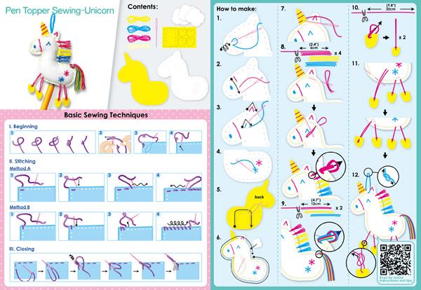 Kreativni set SAŠIJ TOPER - JEDNOROG 