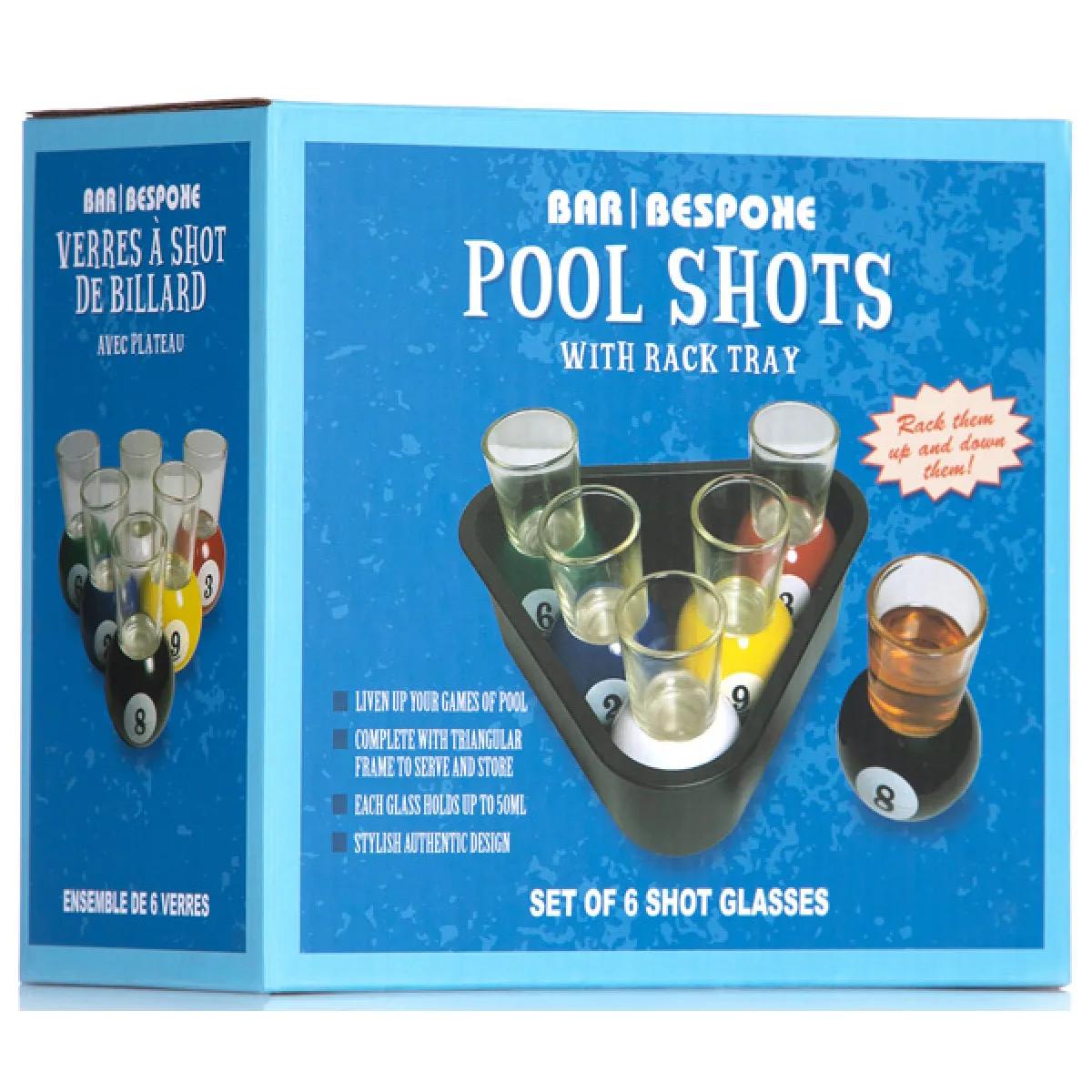 Set šest čašica za šot BILIJAR 