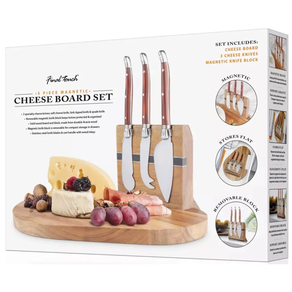 Petodelni set za posluženje sira FINAL TOUCH 