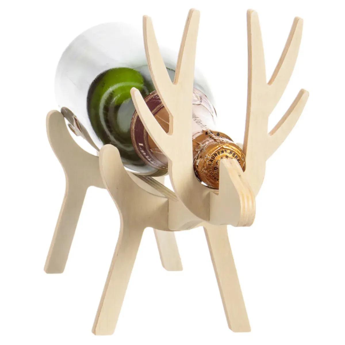 Drveni stalak za flašu JELEN 