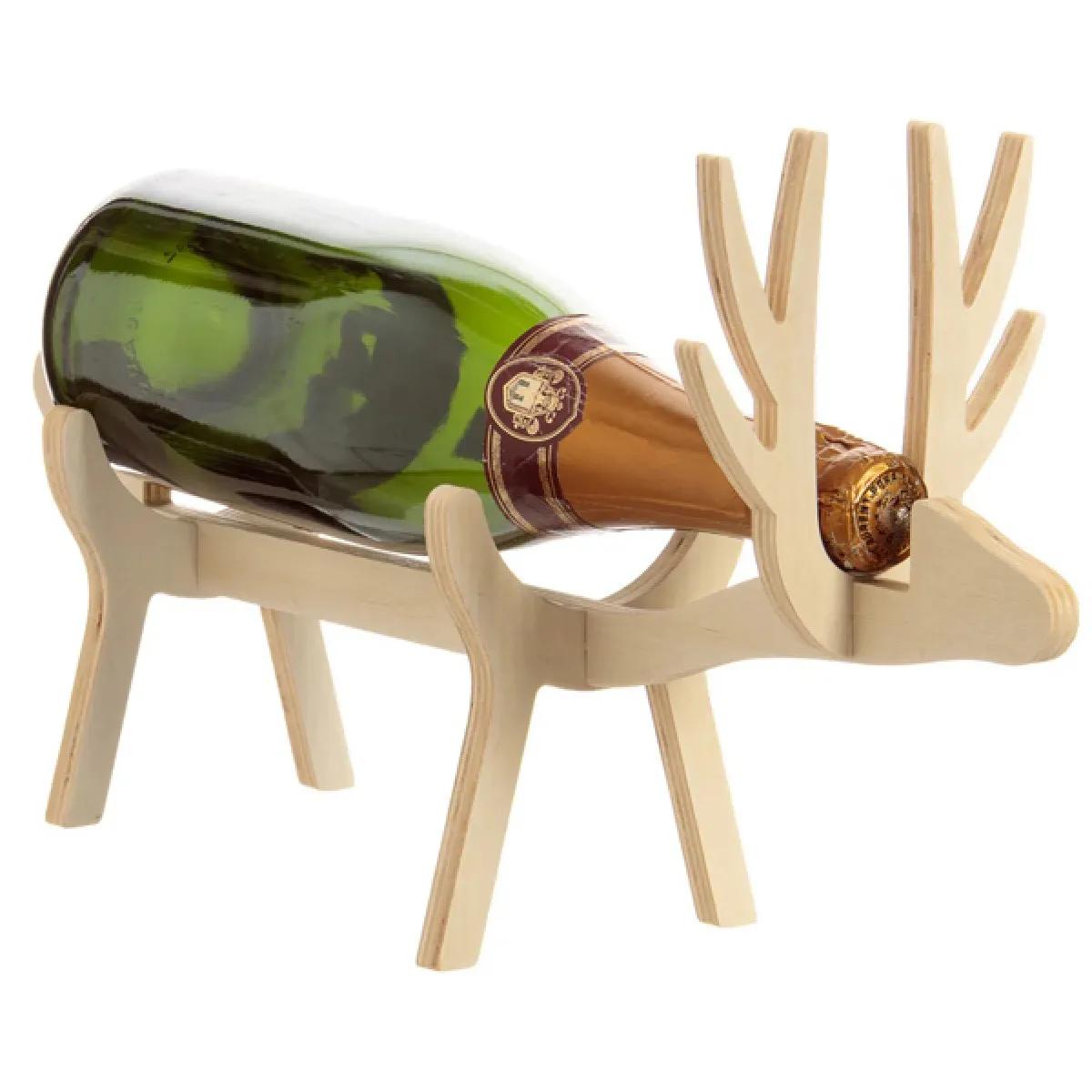 Drveni stalak za flašu JELEN 