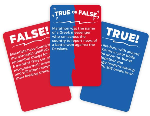 Društvena igra TRUE OR FALSE 