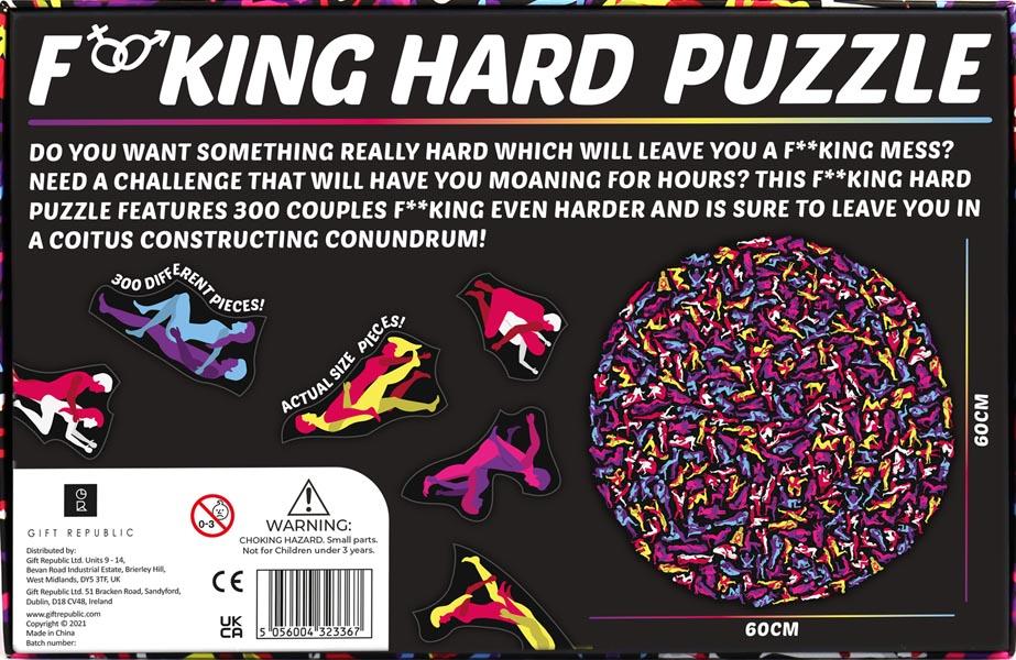 Puzzle F**KING HARD PUZZLE 300kom 
