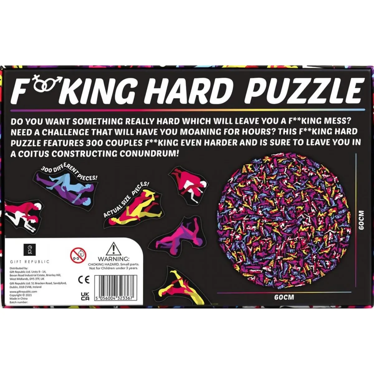 Puzzle F**KING HARD PUZZLE 300kom 