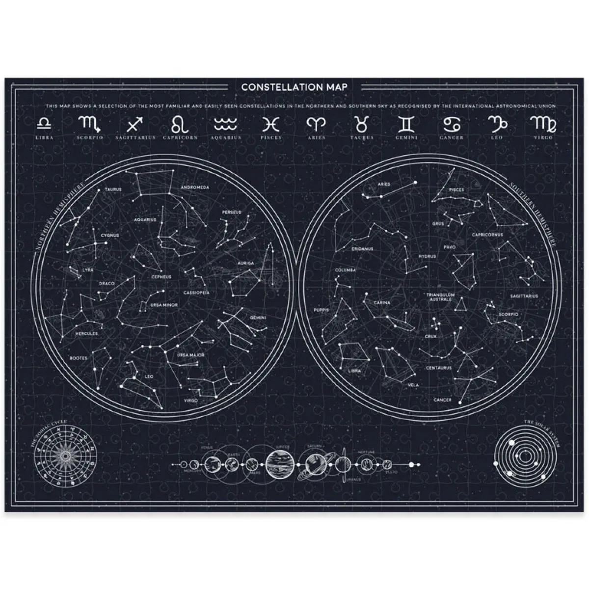 Puzzle koje svetle u mraku SAZVEŽĐA - 300kom 